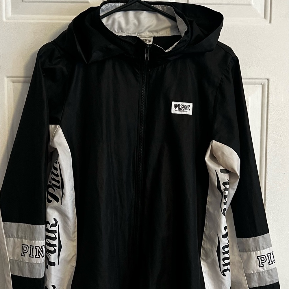 Victoria's Secret Black and White Kids Raincoat